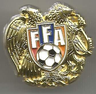 Badge Football Association Armenia Pin Fussballverband Armenien